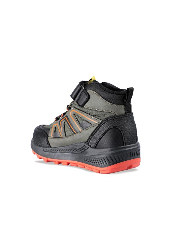 KEPHAS IN Erkek Çocuk Bot Haki / Siyah - Görsel 4