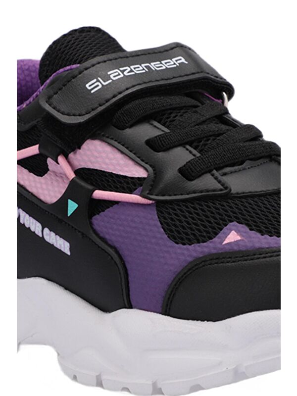 KEKOA IN Kız Çocuk Sneaker Ayakkabı Siyah / Mor - Görsel 5