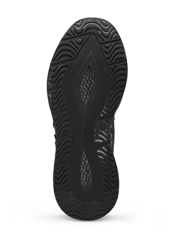 ZION Erkek Sneaker Ayakkabı Siyah / Koyu Gri - Görsel 8