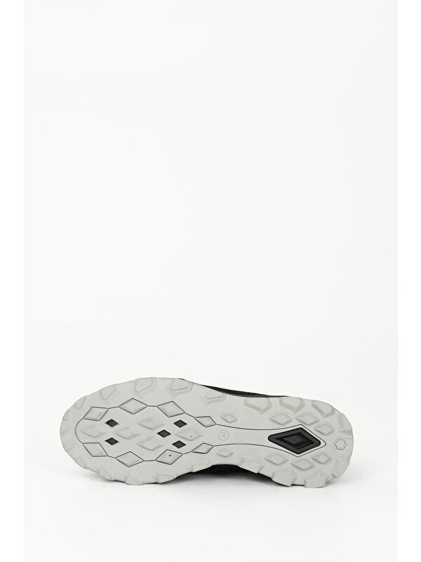 SİYAH Hakiki Deri Erkek Bağcıklı Günlük Sneaker 01851 - Görsel 8