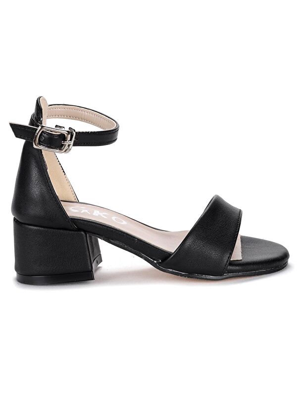 769 Cilt Günlük Kız Çocuk 4 Cm Topuklu Sandalet Ayakkabı - Görsel 5