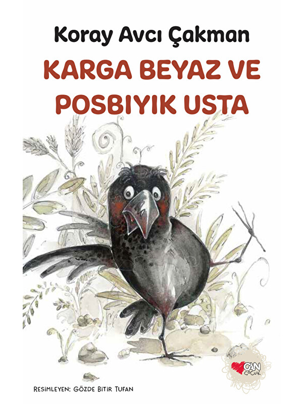 Can Çocuk Yayınları Karga Beyaz ve Posbıyık Usta