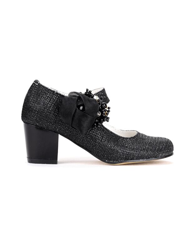 Angelina Çupra Günlük Kız Çocuk 4 Cm Topuklu Abiye Ayakkabı - Görsel 4