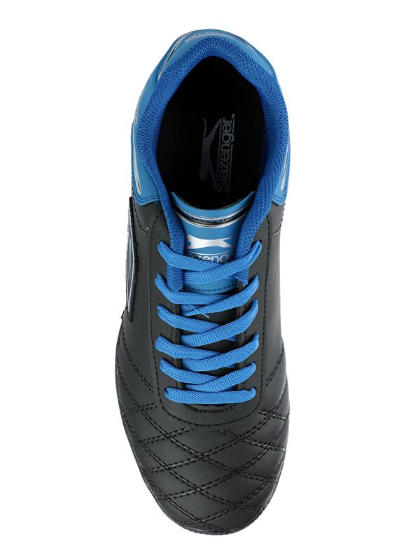 HUGO HS Erkek Çocuk Futbol Ayakkabı Siyah / Mavi - Görsel 6