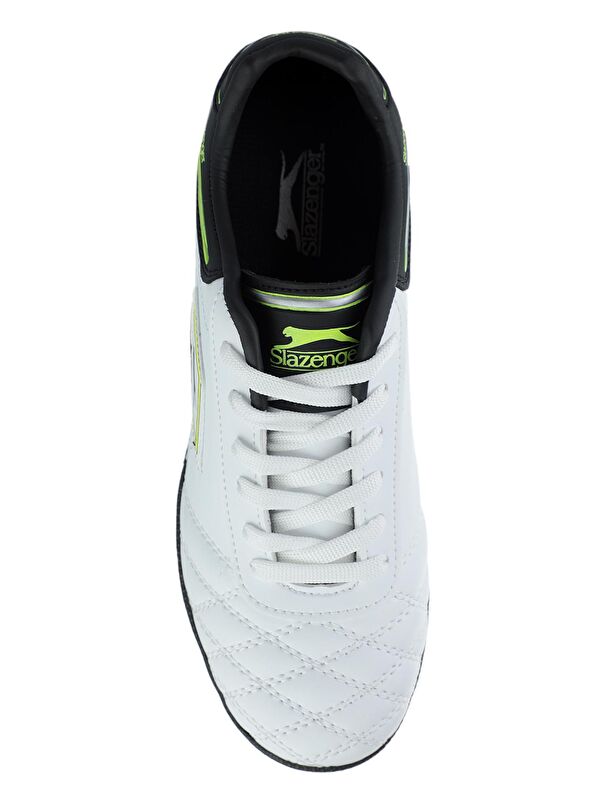 HUGO HS Erkek Halı Saha Beyaz / Siyah Futbol Ayakkabısı - Görsel 6