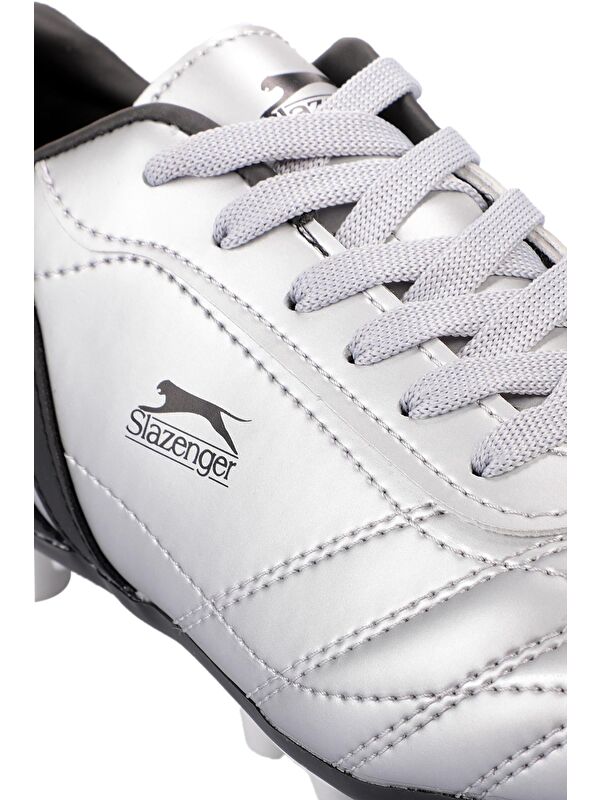 HENRIK KR Futbol Erkek Çocuk Krampon Ayakkabı Gri / Siyah - Görsel 5