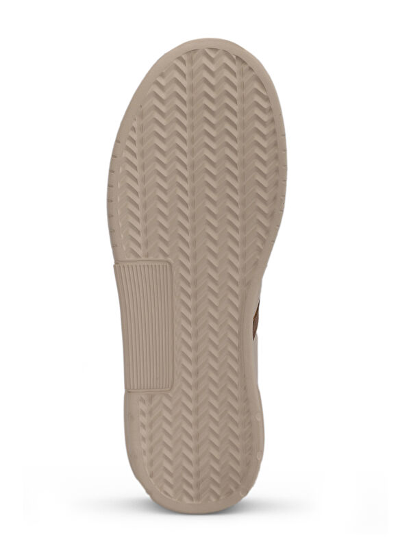 ZIPPER I Kadın Sneaker Ayakkabı Bej - Görsel 8