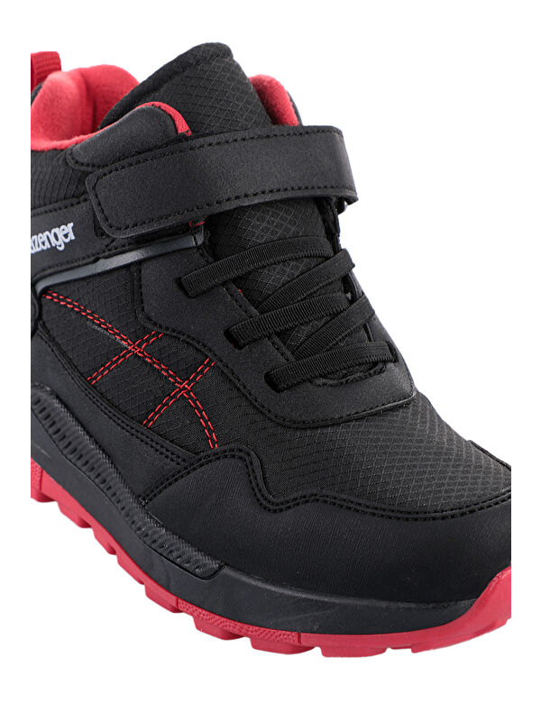 KETI I Unisex Çocuk Bot Siyah / Kırmızı - Görsel 5