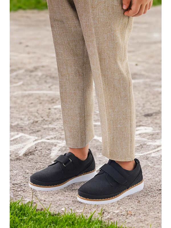 Circum Nubuk Cırtlı Erkek Çocuk Okul Sünnet Ayakkabısı - Görsel 3