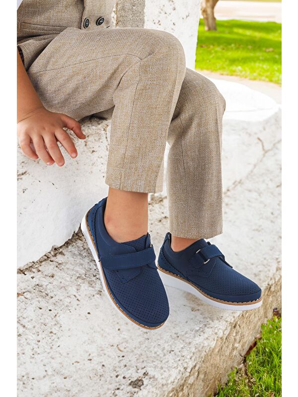 Circum Nubuk Cırtlı Erkek Çocuk Okul Sünnet Ayakkabısı - Görsel 4