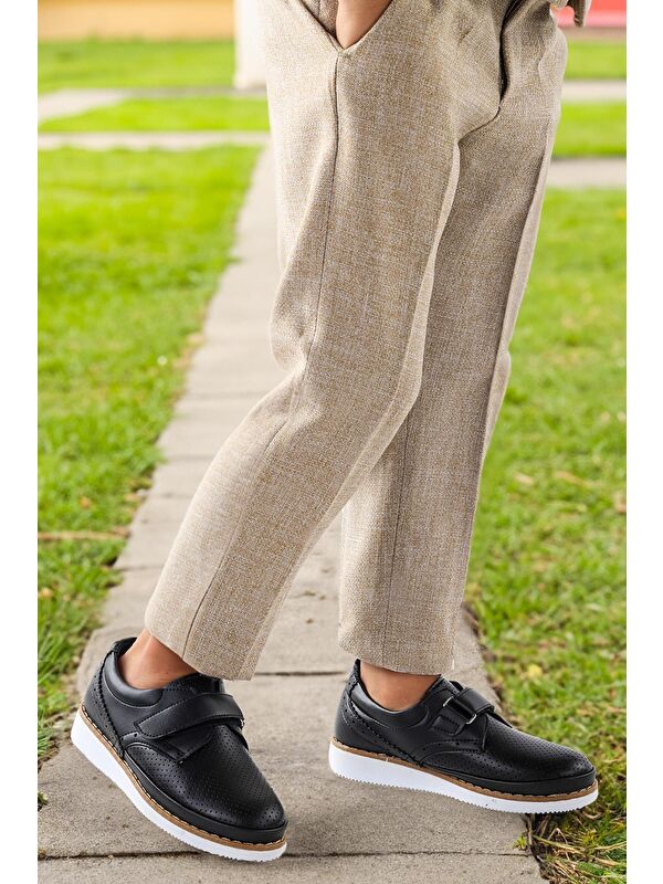 Circum Cilt Cırtlı Erkek Çocuk Okul Sünnet Ayakkabısı - Görsel 3