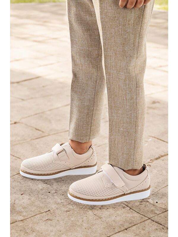 Circum Cilt Cırtlı Erkek Çocuk Okul Sünnet Ayakkabısı - Görsel 3