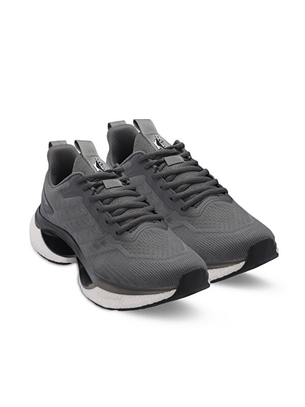 WILLOCK Erkek Sneaker Ayakkabı Koyu Gri - Görsel 3