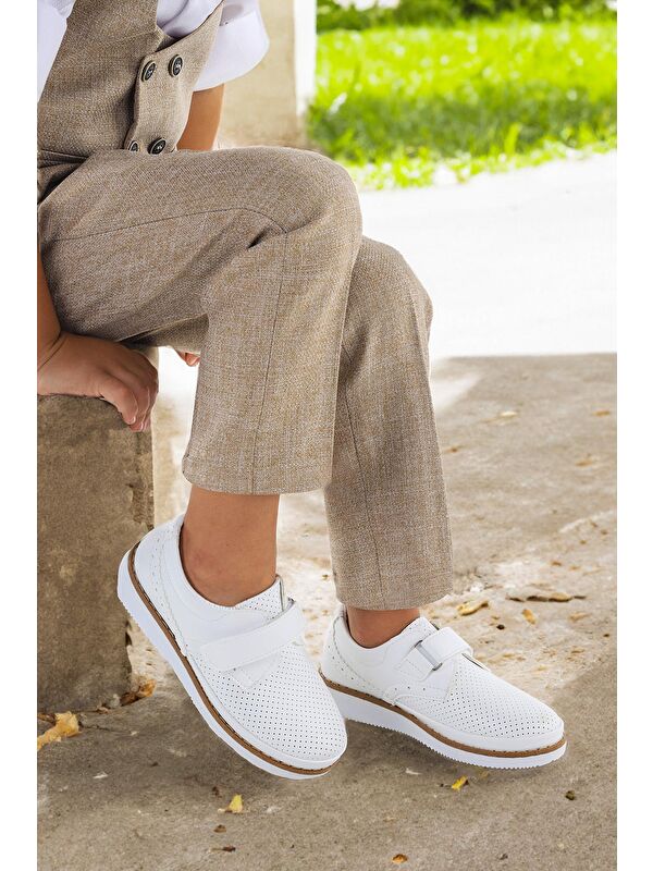 Circum Cilt Cırtlı Erkek Çocuk Okul Sünnet Ayakkabısı - Görsel 3