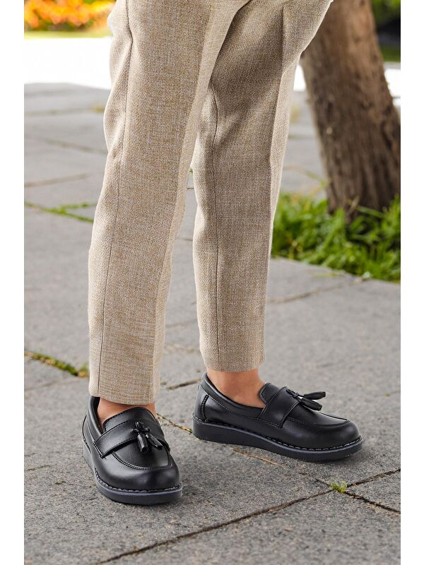 Cision Cilt Papyonlu Erkek Çocuk Okul Sünnet Ayakkabısı - Görsel 4