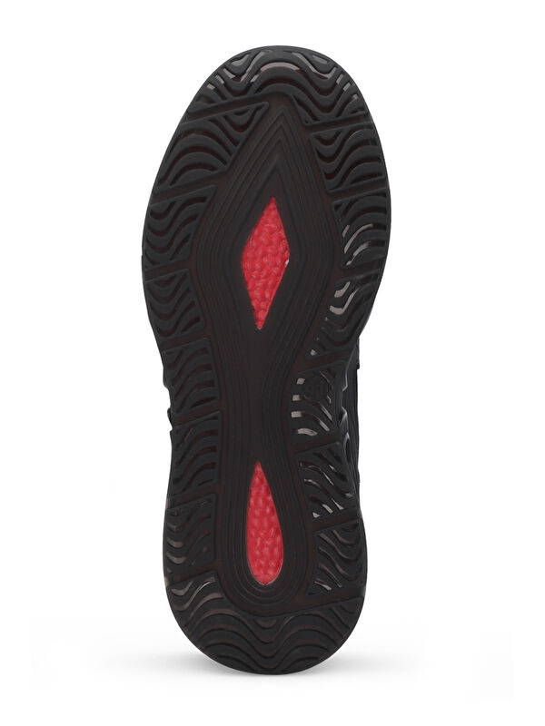 ZION Erkek Sneaker Ayakkabı Siyah / Kırmızı - Görsel 8