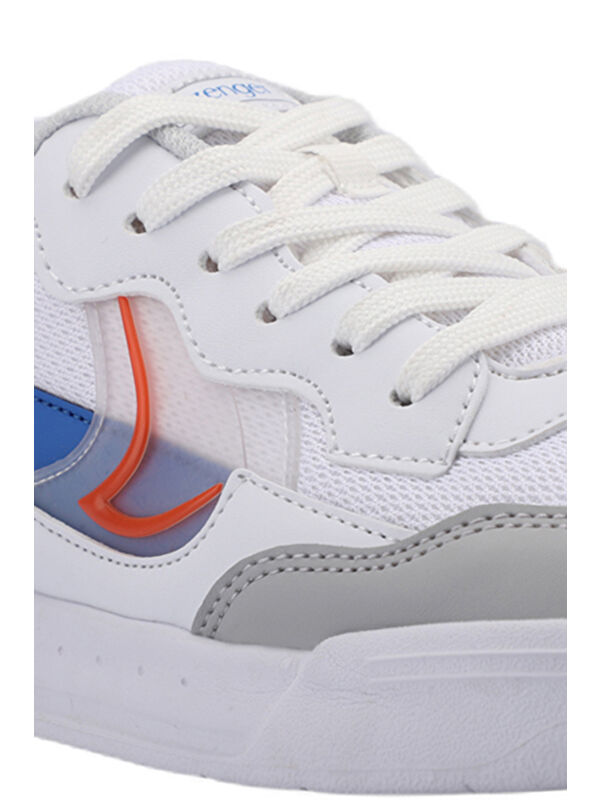 BARBRO Kadın Sneaker Ayakkabı Beyaz / Turuncu - Görsel 5