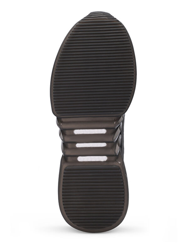 ZALAR Erkek Sneaker Ayakkabı Koyu Gri / Siyah - Görsel 8