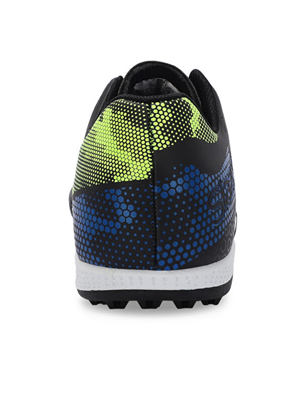 CYPRUS Erkek Futbol Ayakkabı Siyah / Yeşil - Görsel 7