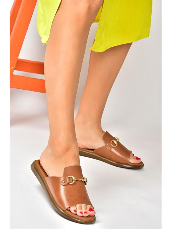 P291009303 Taba Kadın Terlik - Görsel 3