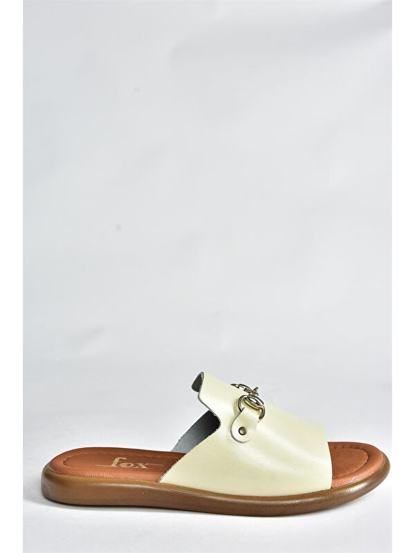 P291009303 Bej Kadın Terlik - Görsel 6