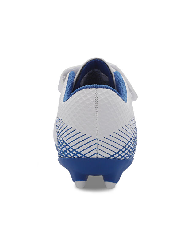 CULTURAL Unisex Çocuk Futbol Ayakkabı Beyaz / Saks Mavi - Görsel 7