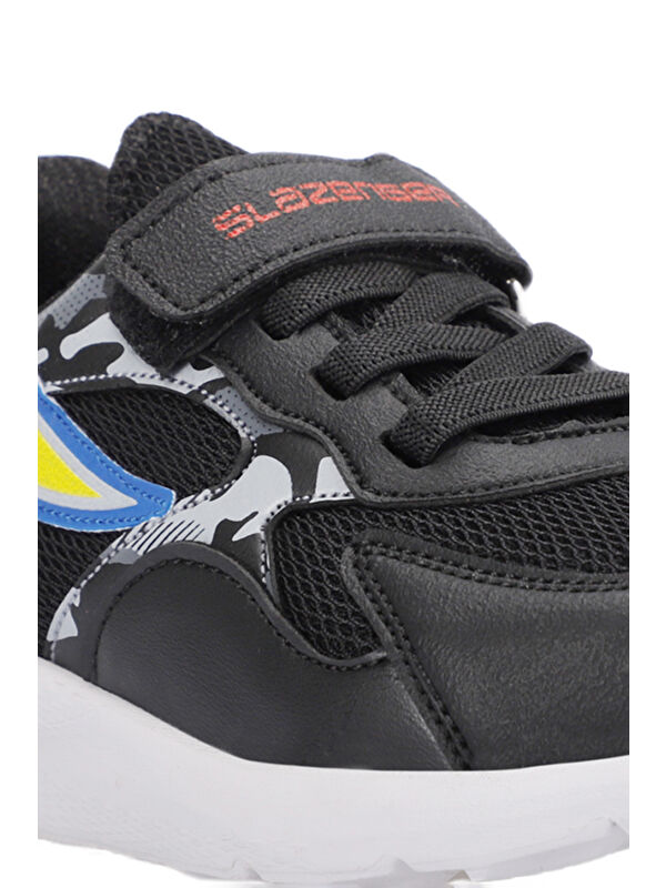 KASHI KTN Erkek Çocuk Sneaker Ayakkabı Siyah / Kırmızı - Görsel 5