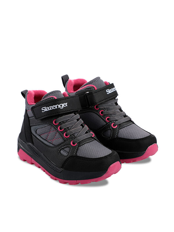 KESHA Unisex Çocuk Bot Siyah / Fuşya - Görsel 3