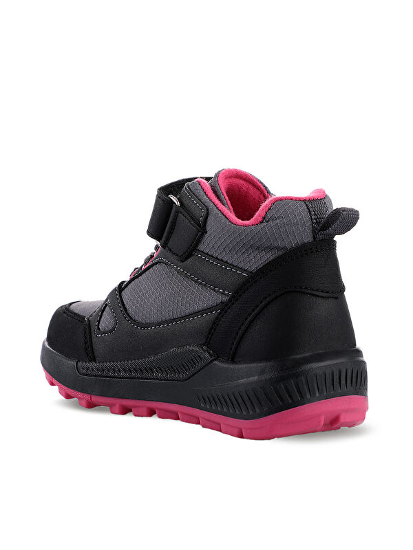 KESHA Unisex Çocuk Bot Siyah / Fuşya - Görsel 4