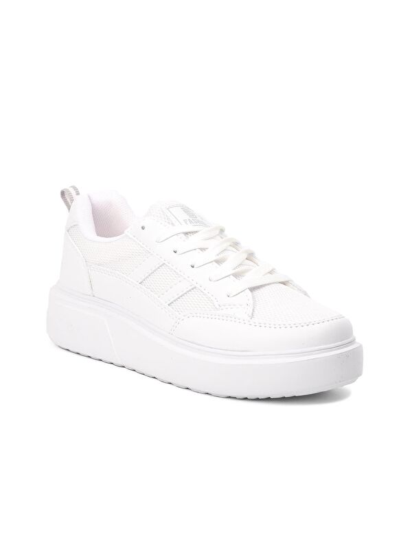 Deren Beyaz Unisex Spor Ayakkabı - Görsel 4