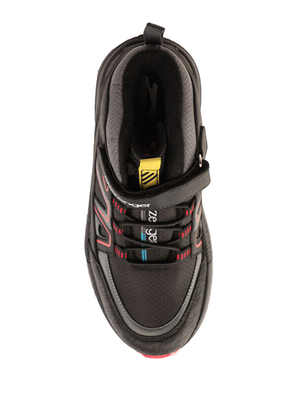 KEPHAS IN Unisex Çocuk Bot Siyah / Kırmızı - Görsel 6