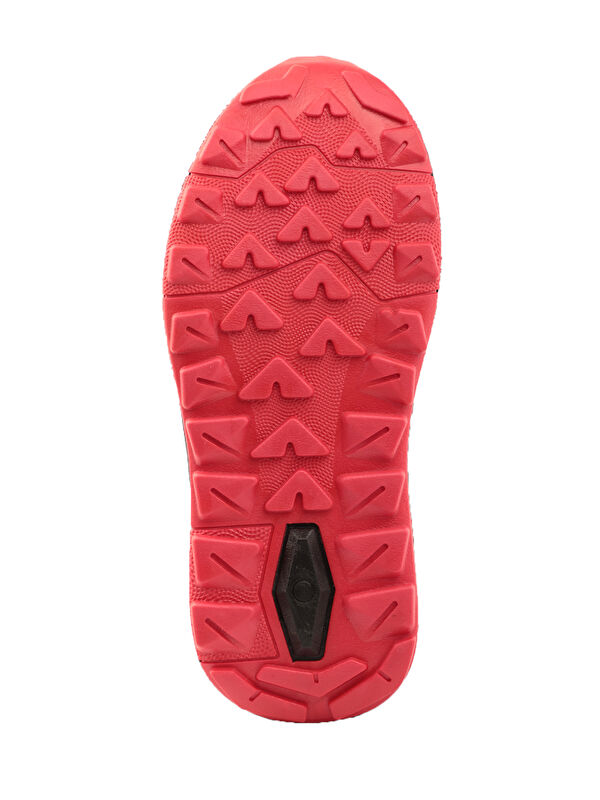 KEPHAS IN Unisex Çocuk Bot Siyah / Kırmızı - Görsel 8