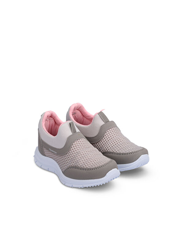 EVA Sneaker Kız Çocuk Ayakkabı Gri / Pembe - Görsel 3