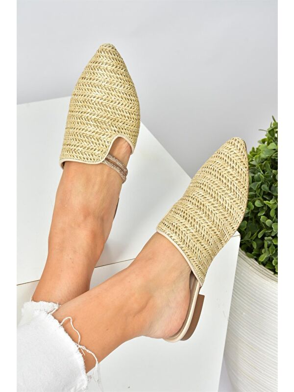 P820031417 Ten Kadın Terlik - Görsel 2