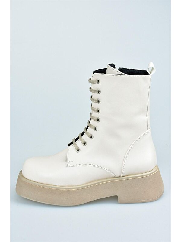 L6101301 Bej Kadın Bot - Görsel 6