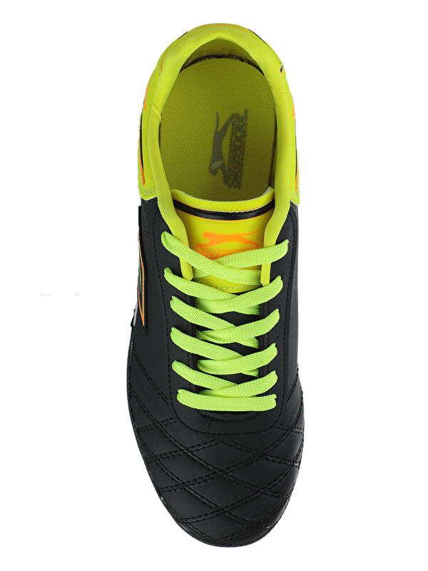 HUGO HS Erkek Çocuk Futbol Ayakkabı Siyah / Sarı - Görsel 6