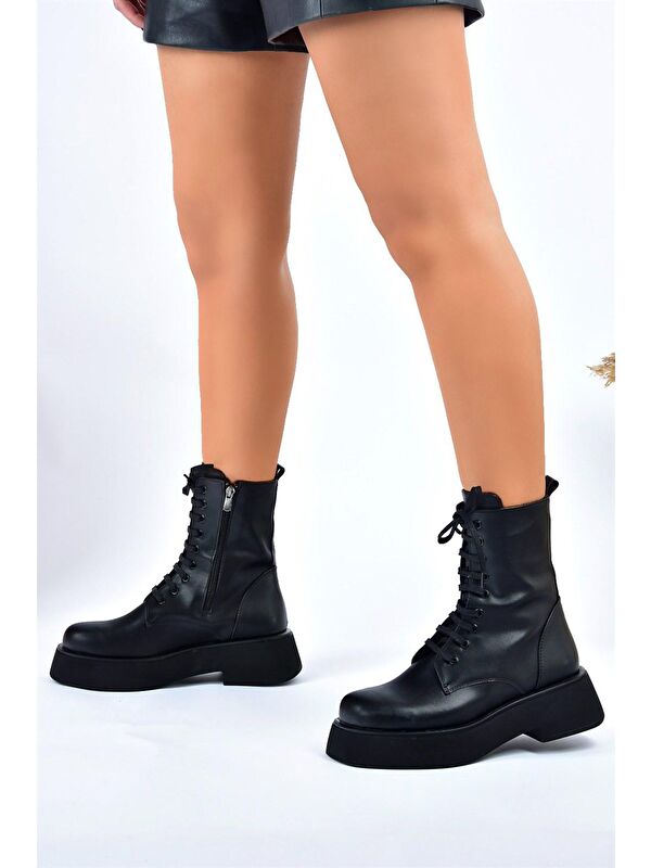 L6101301 Siyah Kadın Bot - Görsel 3