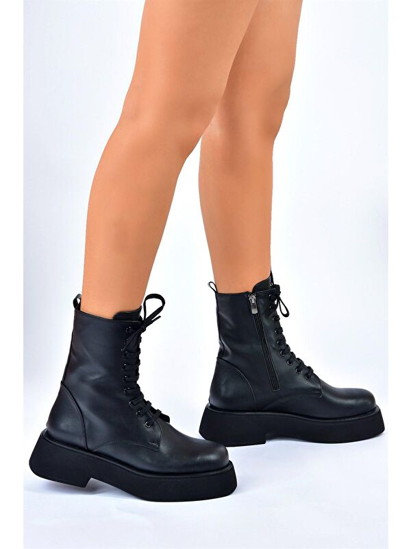 L6101301 Siyah Kadın Bot - Görsel 5
