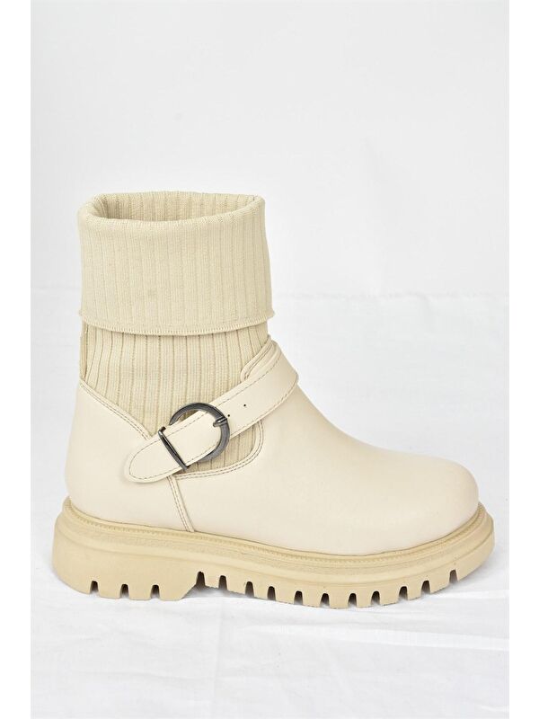 L5240217 Bej Kadın Bot - Görsel 6