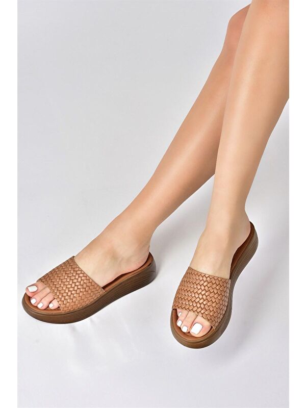 M291850003 Taba Kadın Terlik - Görsel 4