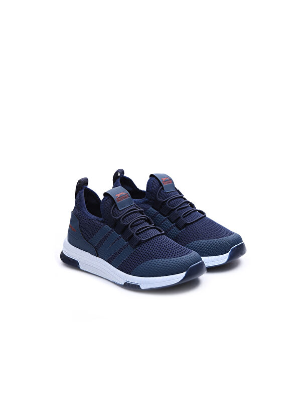 EBBA I Erkek Çocuk Sneaker Ayakkabı Lacivert / Kırmızı - Görsel 3