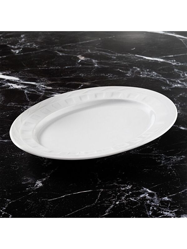 GÜRAL PORSELEN Monet 2 Parça 30 Cm Kayık Tabak