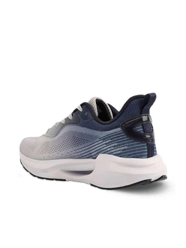 WEMBA Erkek Sneaker Ayakkabı Gri / Mavi - Görsel 4