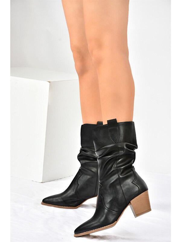 J404040009 Siyah Kadın Bot - Görsel 6