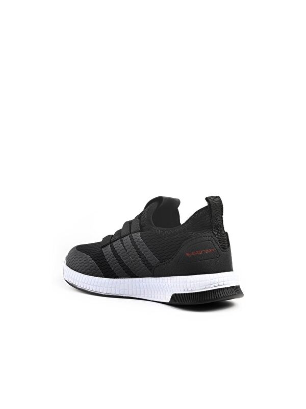 EBBA I Erkek Çocuk Siyah / Kırmızı Sneaker - Görsel 4