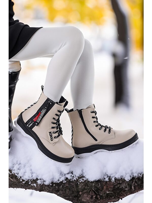 Fermuarlı Termo Taban Kız Çocuk Bot 623 Cilt - Görsel 4