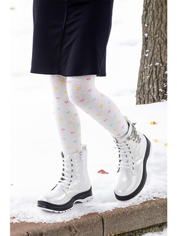 Termo Taban Kız Çocuk Bot 621 Vakko Taşlı - Görsel 3