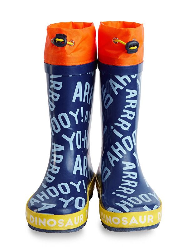 Renkli Dinozorlar Erkek Çocuk Yağmur Çizmesi - Görsel 4