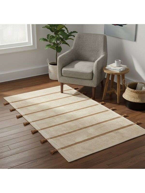 Evidea Soft Rigel Banyo Paspası - Ekru / Bej - 60x100 cm