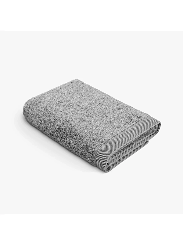 Green Black Elena Banyo Havlusu %100 Pamuk Gri 80x150 Cm